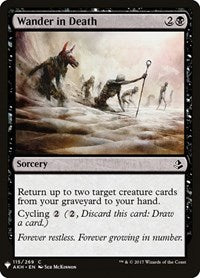 Wander in Death (115) [The List Reprints]
