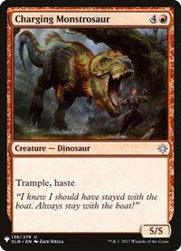 Charging Monstrosaur (138) [The List Reprints]