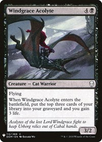 Windgrace Acolyte (112) [The List Reprints]