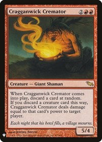 Cragganwick Cremator (87/301) [The List Reprints]