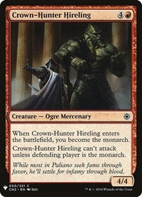 Crown-Hunter Hireling (50) [The List Reprints]