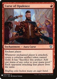 Curse of Opulence (24) [The List Reprints]