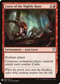 Curse of the Nightly Hunt (90) [The List Reprints]