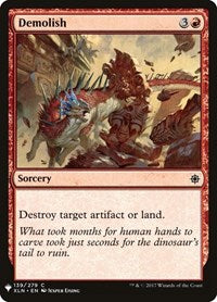 Demolish (139) [The List Reprints]