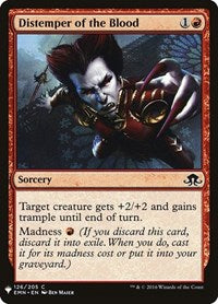 Distemper of the Blood (126) [The List Reprints]