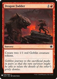 Dragon Fodder (GNT) (39) [The List Reprints]