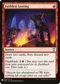 Faithless Looting (CM2) (96) [The List Reprints]