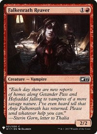 Falkenrath Reaver (21) [The List Reprints]