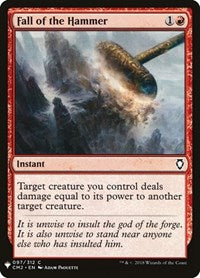 Fall of the Hammer (97) [The List Reprints]
