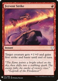 Fervent Strike (117) [The List Reprints]