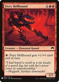 Fiery Hellhound (284) [The List Reprints]