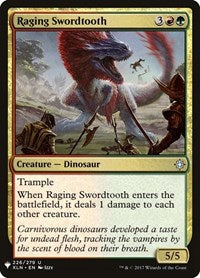 Raging Swordtooth (226) [The List Reprints]