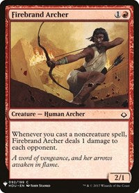 Firebrand Archer (92) [The List Reprints]