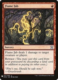 Flame Jab (131) [The List Reprints]