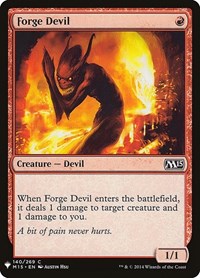 Forge Devil (140) [The List Reprints]