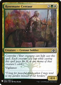 Rosemane Centaur (197) [The List Reprints]