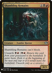 Shambling Remains (12) [The List Reprints]