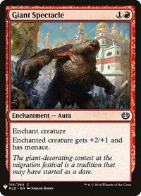 Giant Spectacle (116) [The List Reprints]