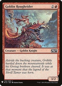 Goblin Roughrider (146) [The List Reprints]