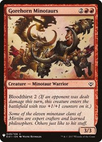 Gorehorn Minotaurs (49) [The List Reprints]
