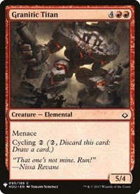 Granitic Titan (95) [The List Reprints]