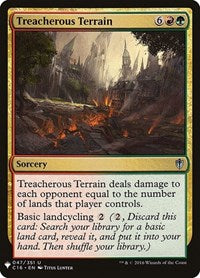 Treacherous Terrain (047/351) [The List Reprints]