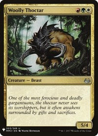 Woolly Thoctar (203) [The List Reprints]
