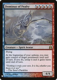Dominus of Fealty (194) [The List Reprints]