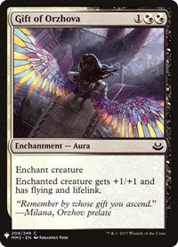 Gift of Orzhova (209) [The List Reprints]