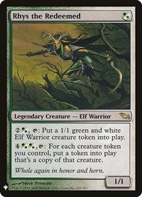Rhys the Redeemed (237) [The List Reprints]