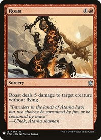 Roast (151) [The List Reprints]
