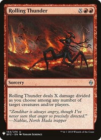 Rolling Thunder (154) [The List Reprints]