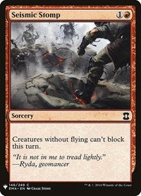 Seismic Stomp (146) [The List Reprints]