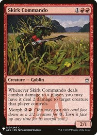 Skirk Commando (150) [The List Reprints]
