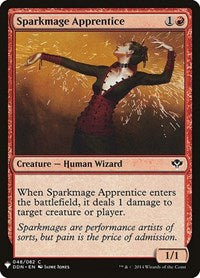 Sparkmage Apprentice (48) [The List Reprints]