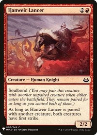 Hanweir Lancer (97) [The List Reprints]