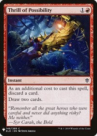 Thrill of Possibility (146) [The List Reprints]