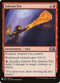Inferno Fist (150) [The List Reprints]