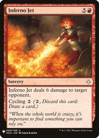 Inferno Jet (99) [The List Reprints]