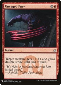 Uncaged Fury (155) [The List Reprints]