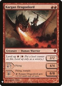 Kargan Dragonlord (152) [The List Reprints]