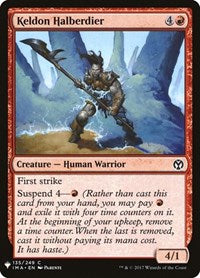 Keldon Halberdier (135) [The List Reprints]
