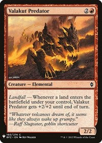 Valakut Predator (160) [The List Reprints]