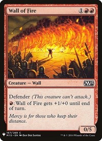 Wall of Fire (167) [The List Reprints]