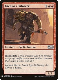Krenko's Enforcer (152) [The List Reprints]