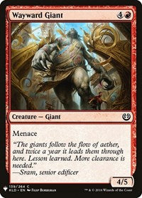 Wayward Giant (139) [The List Reprints]