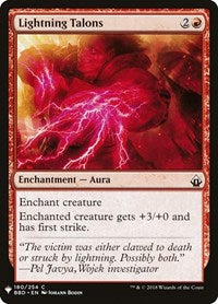 Lightning Talons (180) [The List Reprints]