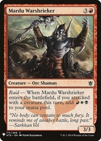 Mardu Warshrieker (117) [The List Reprints]