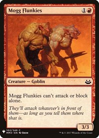 Mogg Flunkies (102) [The List Reprints]