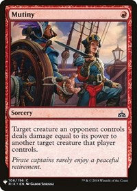 Mutiny (106) [The List Reprints]